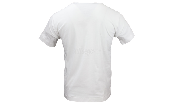 Camiseta Comme Des Garcons PLAY Half Hearts Blanco/Rojo