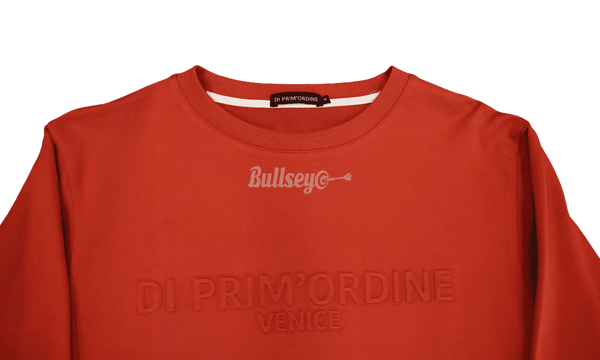 Di Prim'Ordine Neighborhood Hero Crewneck Rust Red - Bullseye rmeliges Sneaker Boutique