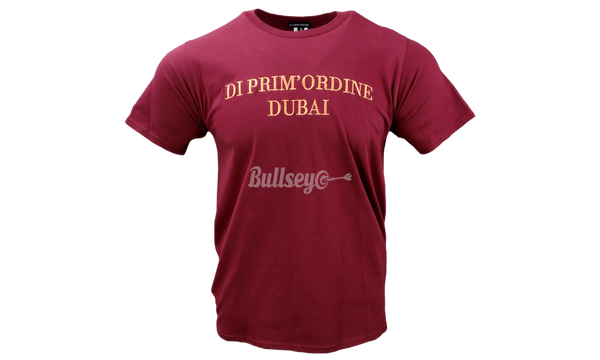 Di Prime'Ordine Worldwide T-Shirt "Dubai"-Bottega Veneta red quilted sandals
