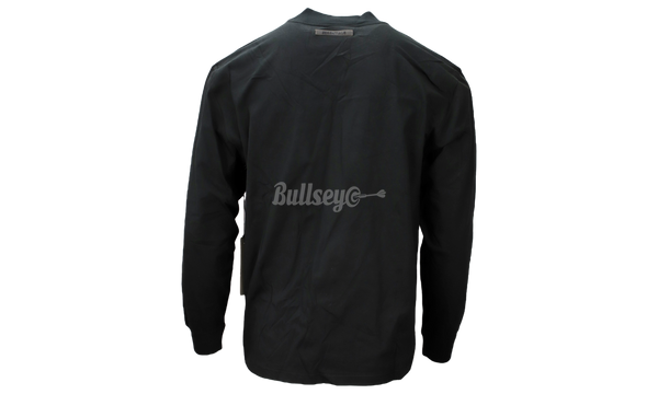 EVA-molded midsole and footbed provide athletic-shoe comfort Essentials Core Collection Black Longsleeve T-Shirt
