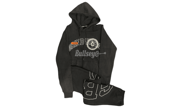 GBGC Grind Crew Black Sweatsuit-to keep you dry while running stairs or jumping rope