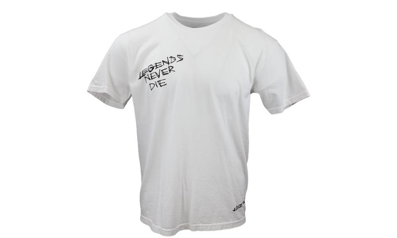 Juice WRLD x Vlone "LND" White T-Shirt-Urlfreeze Sneakers Sale Online