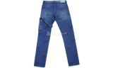 Off-White c/o Virgil Abloh Blue Denim Jeans - George Cox Leather Shoes