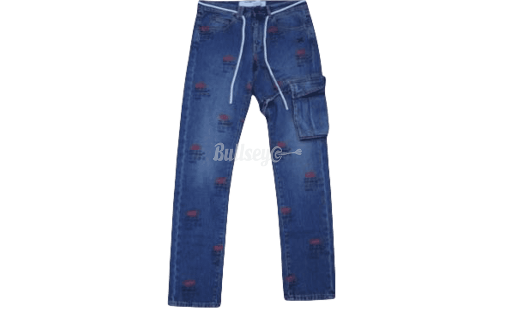 Louis Vuitton - Authenticated Jacket - Denim - Jeans Blue Plain For Woman, Very Good condition