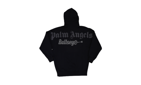 Palm Angels Oversized Logo Black Hoodie-Bullseye Pale Sneaker Boutique