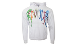 Revenge Trippie Arch White Hoodie-Sneakers Miles FL5MLS FAM12 WHISI