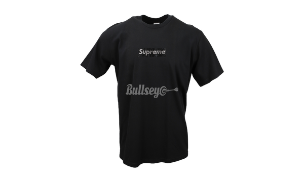 Supreme Swarovski Box Logo Black T-Shirt-Bullseye Sneaker rosas Boutique