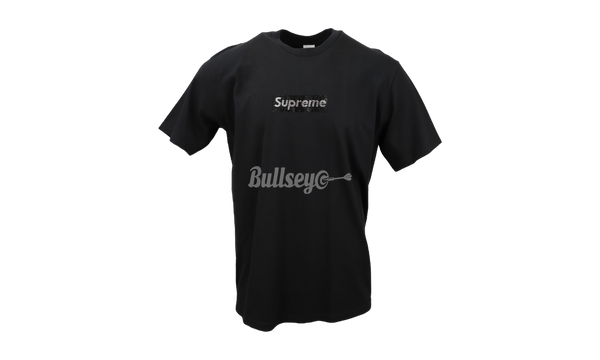 Supreme Swarovski Box Logo Black T-Shirt-External shoes for trail