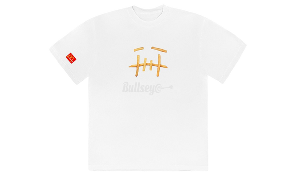 Travis Scott x Mcdonalds "Fry" White T-Shirt-Bullseye Crying Sneaker Boutique