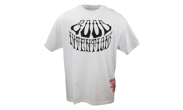 VLone x NAV "Good Intentions" White T-Shirt-nike air icarus vintage shoes for women