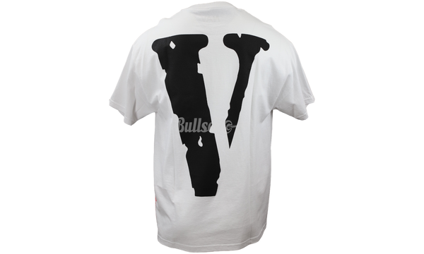 VLone x NAV "Good Intentions" White T-Shirt-polished leather chelsea boots Black