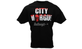 Vlone x City Morgue Drip Black T-Shirt-Bullseye Safety Sneaker Boutique