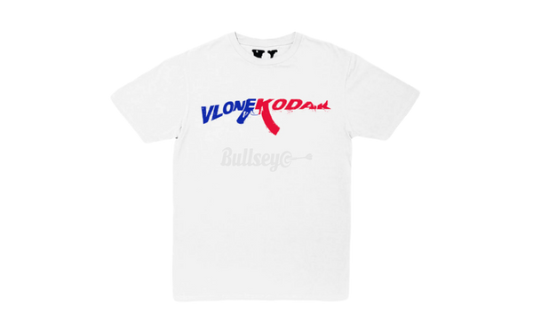 Vlone x Kodak Black 47 T-Shirt White-Bullseye Sneaker rosas Boutique