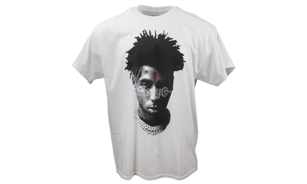 Vlone x NBA Youngboy "Reapers Child" White T-Shirt-Bullseye Shirt Sneaker Boutique