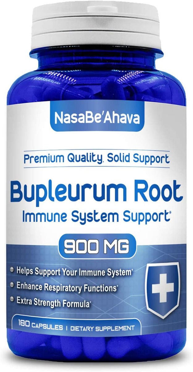 Bupleurum Root - 900 mg- 180 Capsules