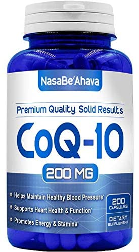 CoQ10 - 200 mg - 200 Capsules