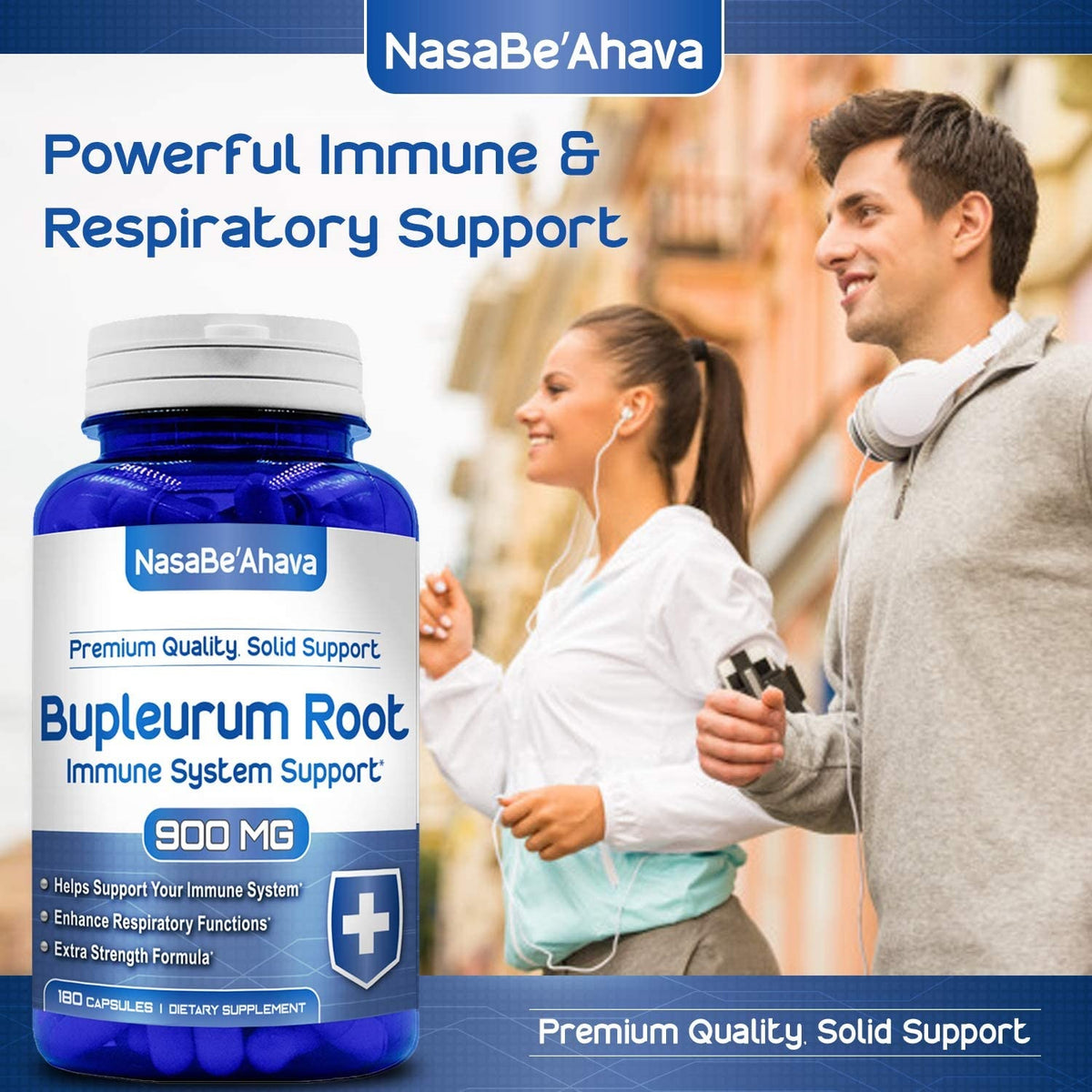 Bupleurum Root - 900 mg- 180 Capsules