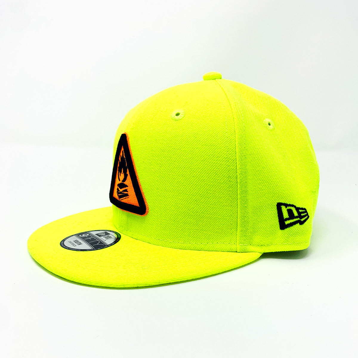 volt green fitted hats