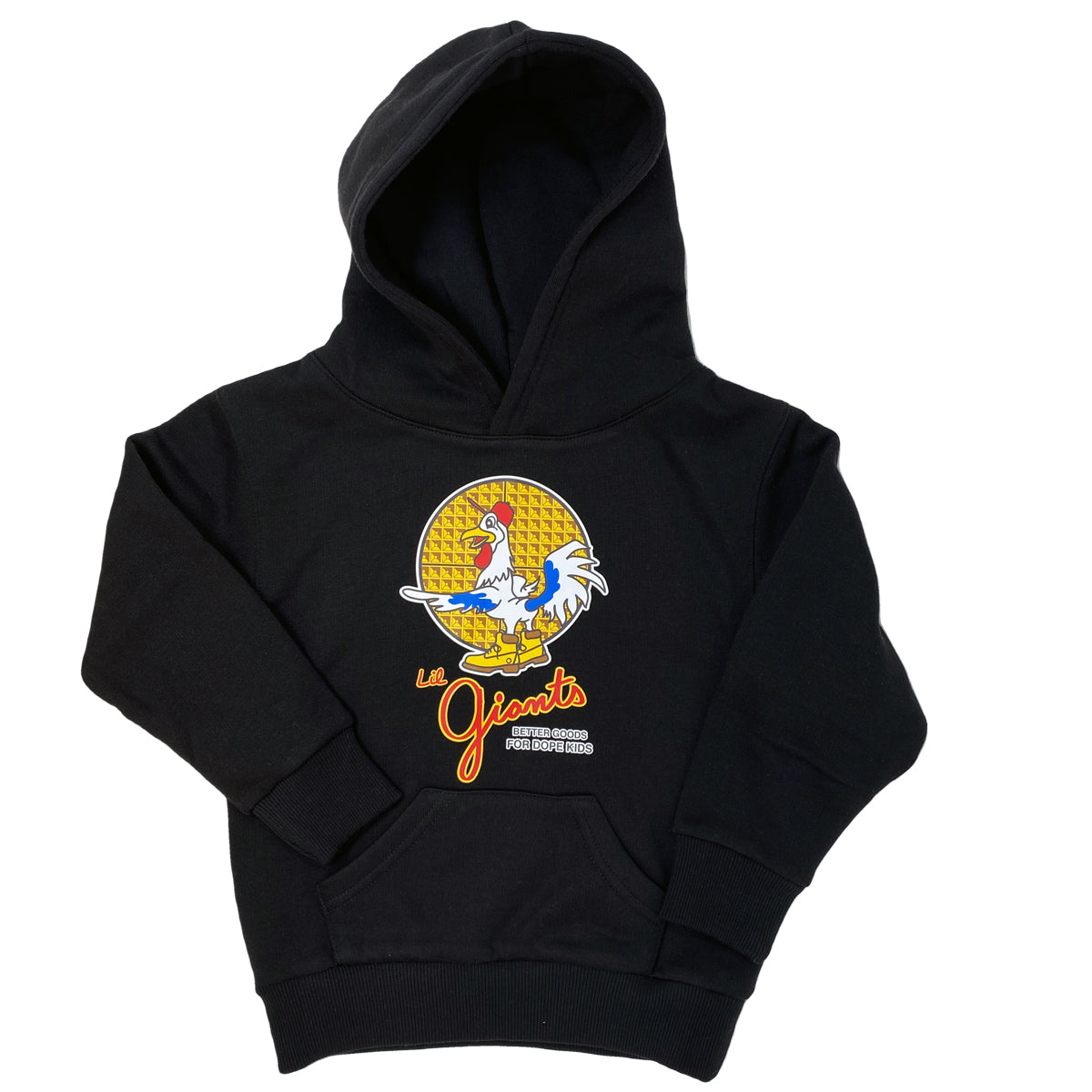 Giants -N- Waffles Hoodie (Black) – Little Giants