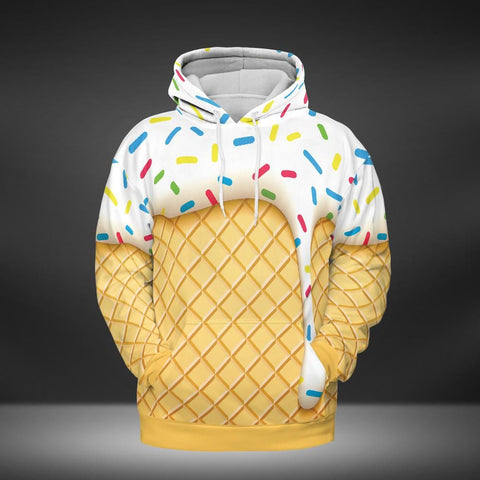 Ice Cream Cone Hoodie