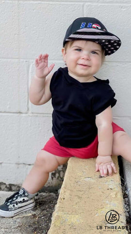 USA Toddler Snapback Hat | Skate Hat | Baby Hat | LB Threads