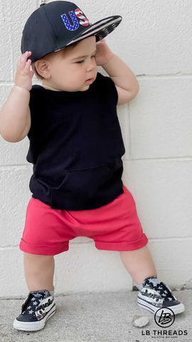 USA Toddler Snapback Hat | Skate Hat | Kids Hat | LB Threads