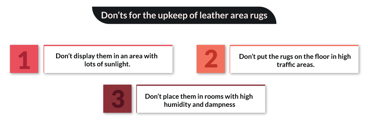 leather-area-rugs