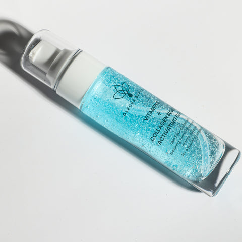 Captivating Elegance: The sumptuous texture and luxurious feel of Collagen Elixir for an indulgent skincare experience.