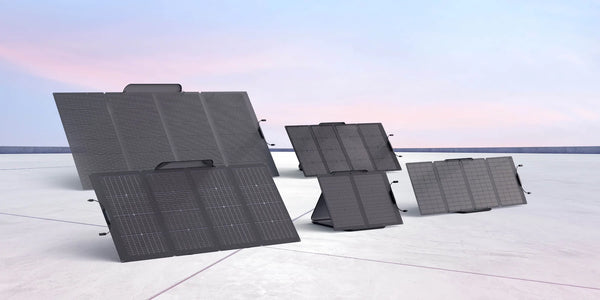 EcoFlow 400 Watt Solar Panel Lineup