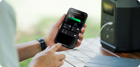 EcoFlow Delta 2 Smart battery app