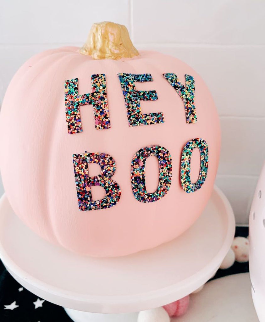 Pink Halloween Pumpkin