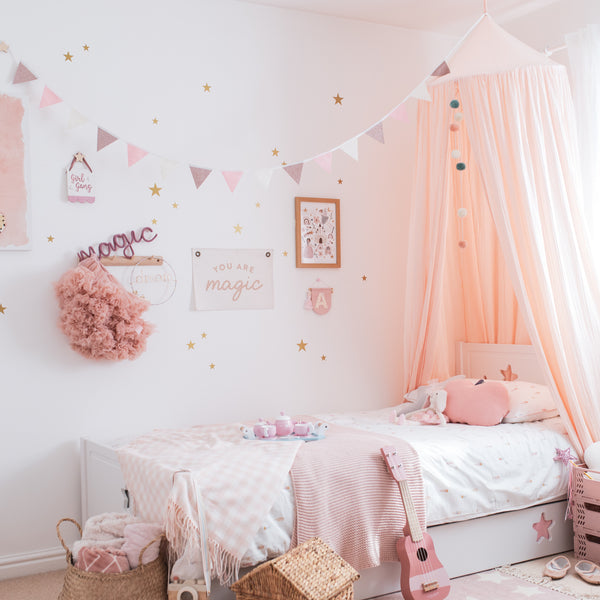 Pink Bedroom Inspiration for little girls