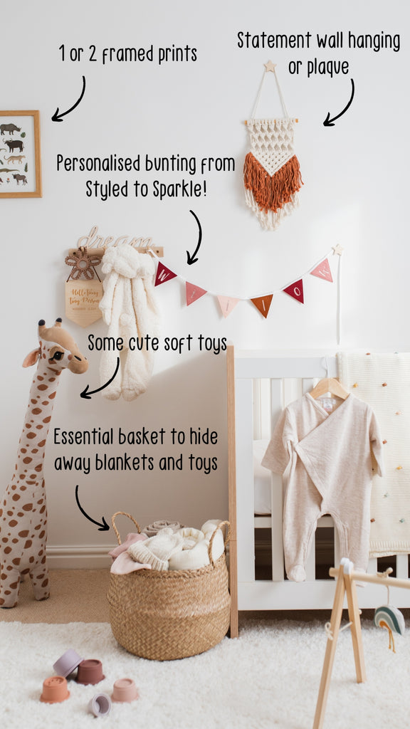 5 Decorations to create a neutral nursery
