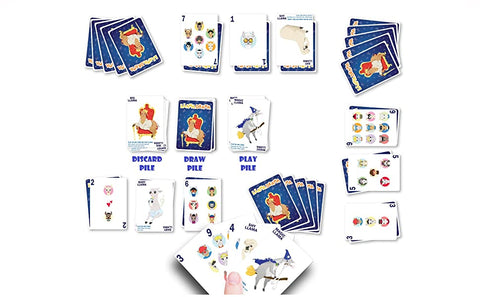 Three Person Llama Drama Card Game