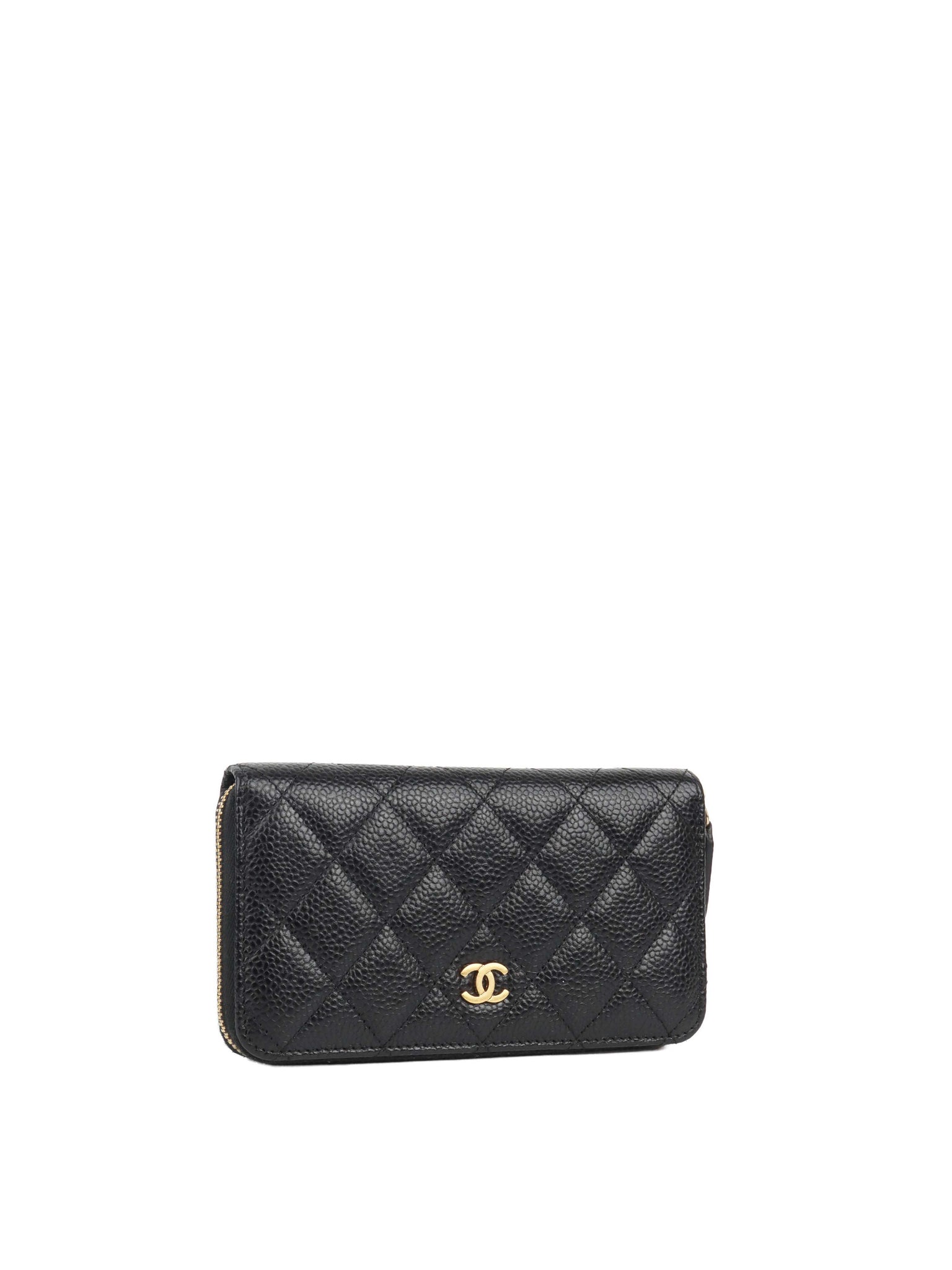 Chanel Vintage Ligne Cambon Yen Continental Wallet 