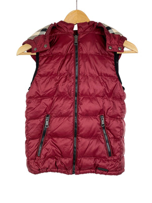 Burberry Burgundy Junior Puffer Vest 10Y – Votre Luxe