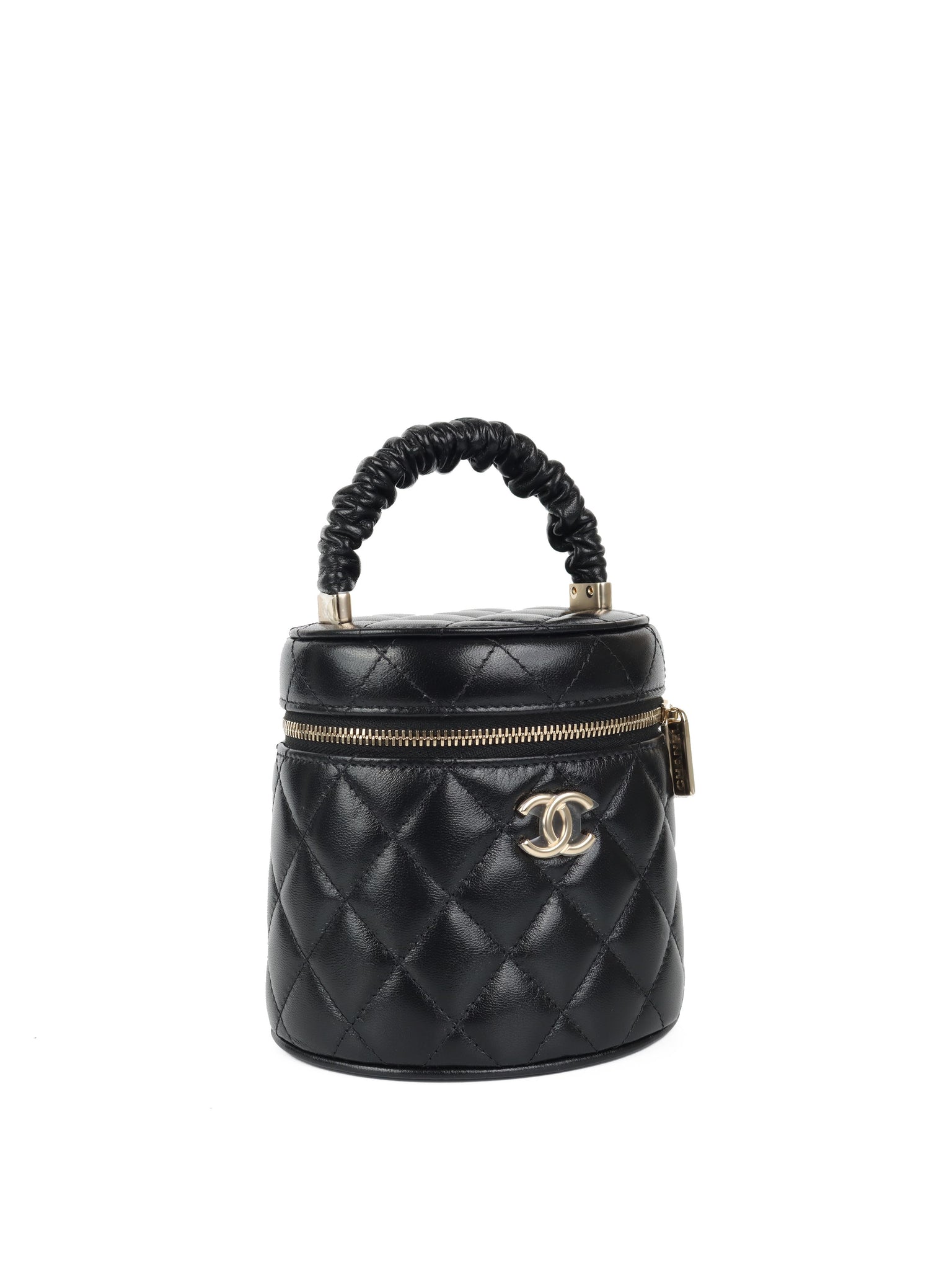 Chanel 22B Light Grey Caviar Wallet on Chain LGHW – Votre Luxe