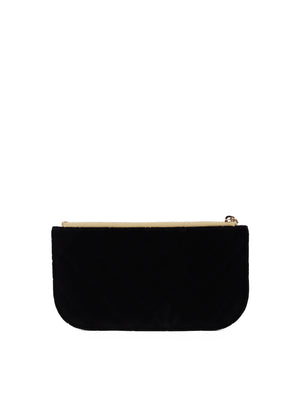 chanel velvet pouch