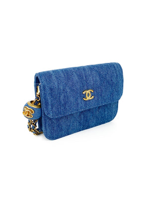 chanel waist bag and coin purse