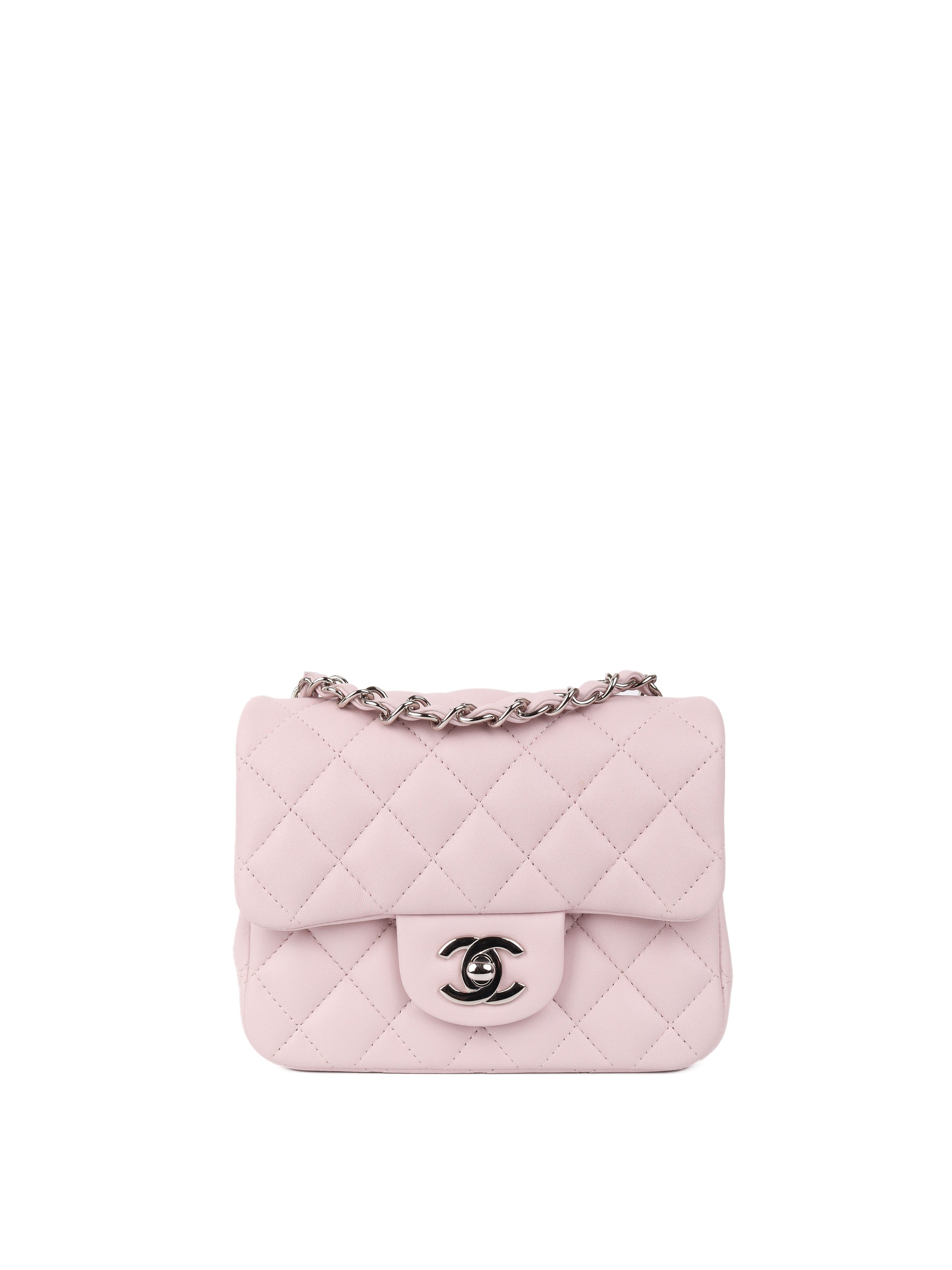 Chanel Iridescent Light Pink Chevron Quilted Caviar Zip Around Coin Purse  Silver Hardware, 2017 Available For Immediate Sale At Sotheby's