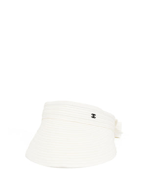 Chanel White Sun Visor Hat M – Votre Luxe