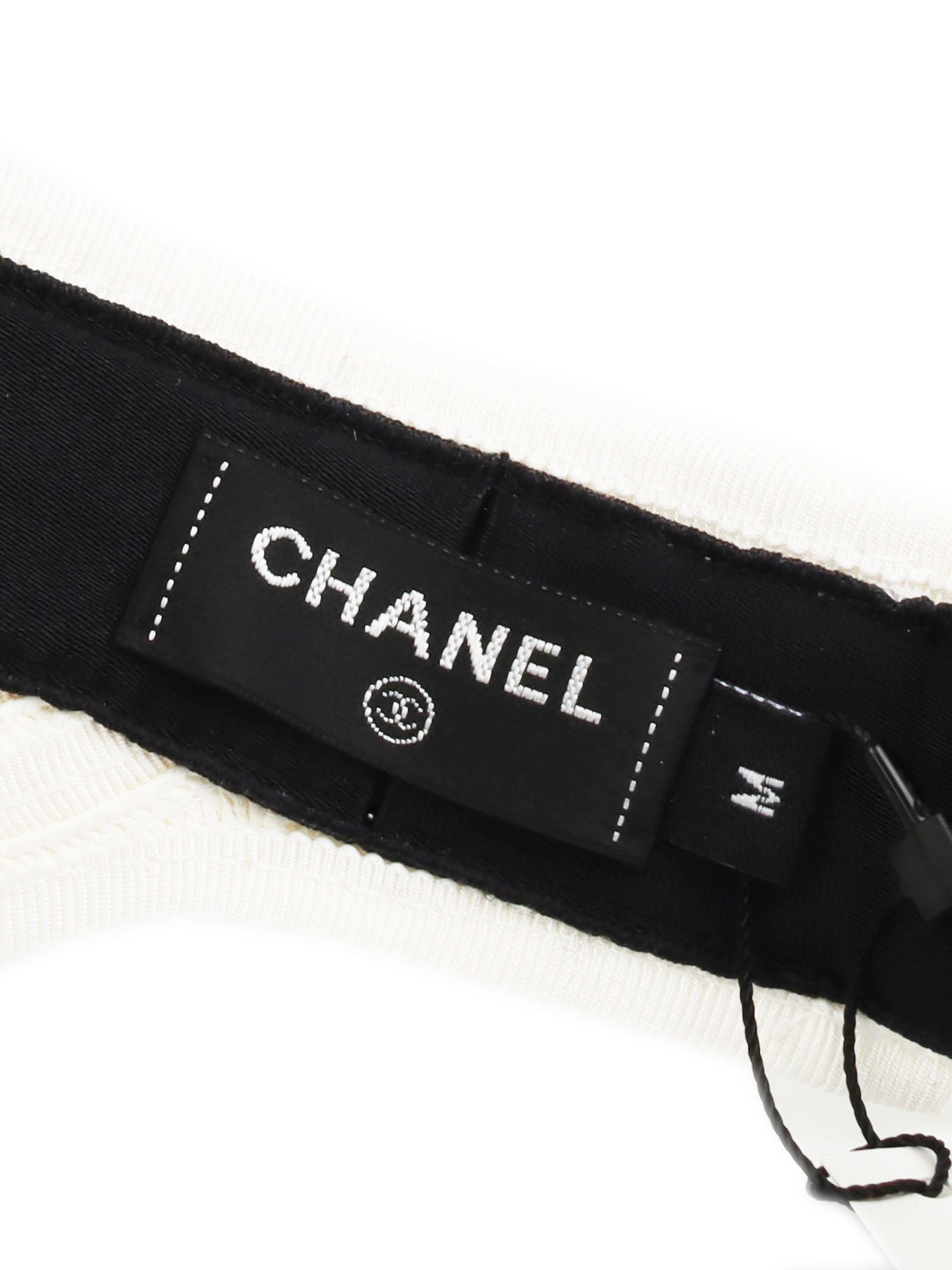 Chanel White Sun Visor Hat M – Votre Luxe