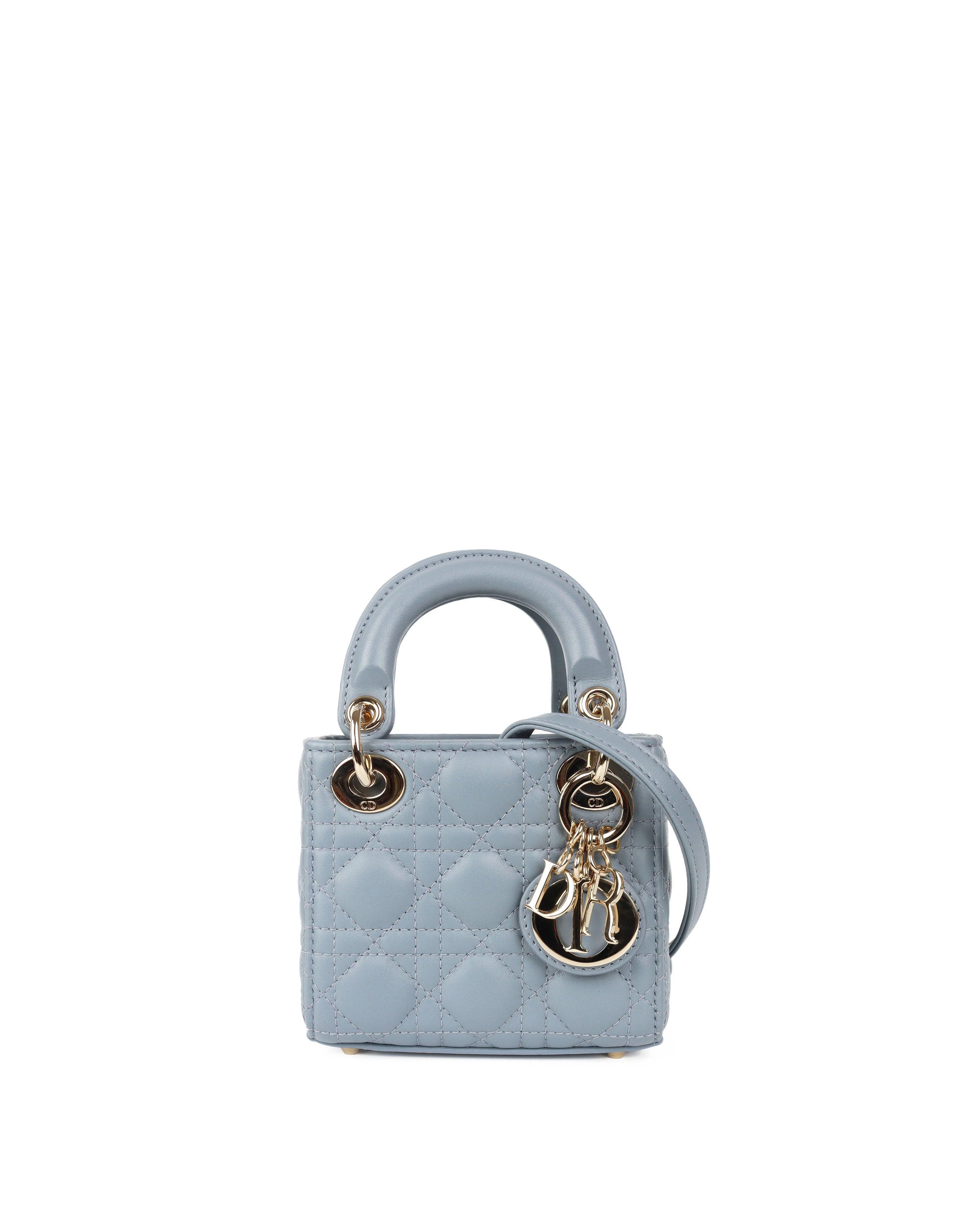 lady dior pouch blue