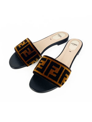 fendi monogram sandals