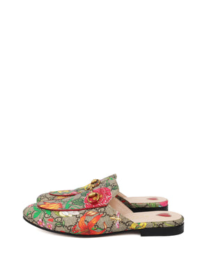 gucci princetown floral mules