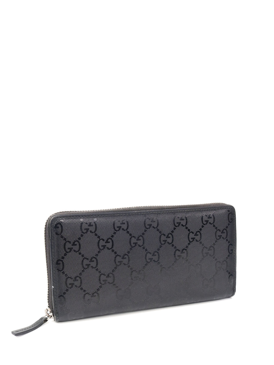 Gucci GG Monogram Black Imprime Long Wallet – Votre Luxe