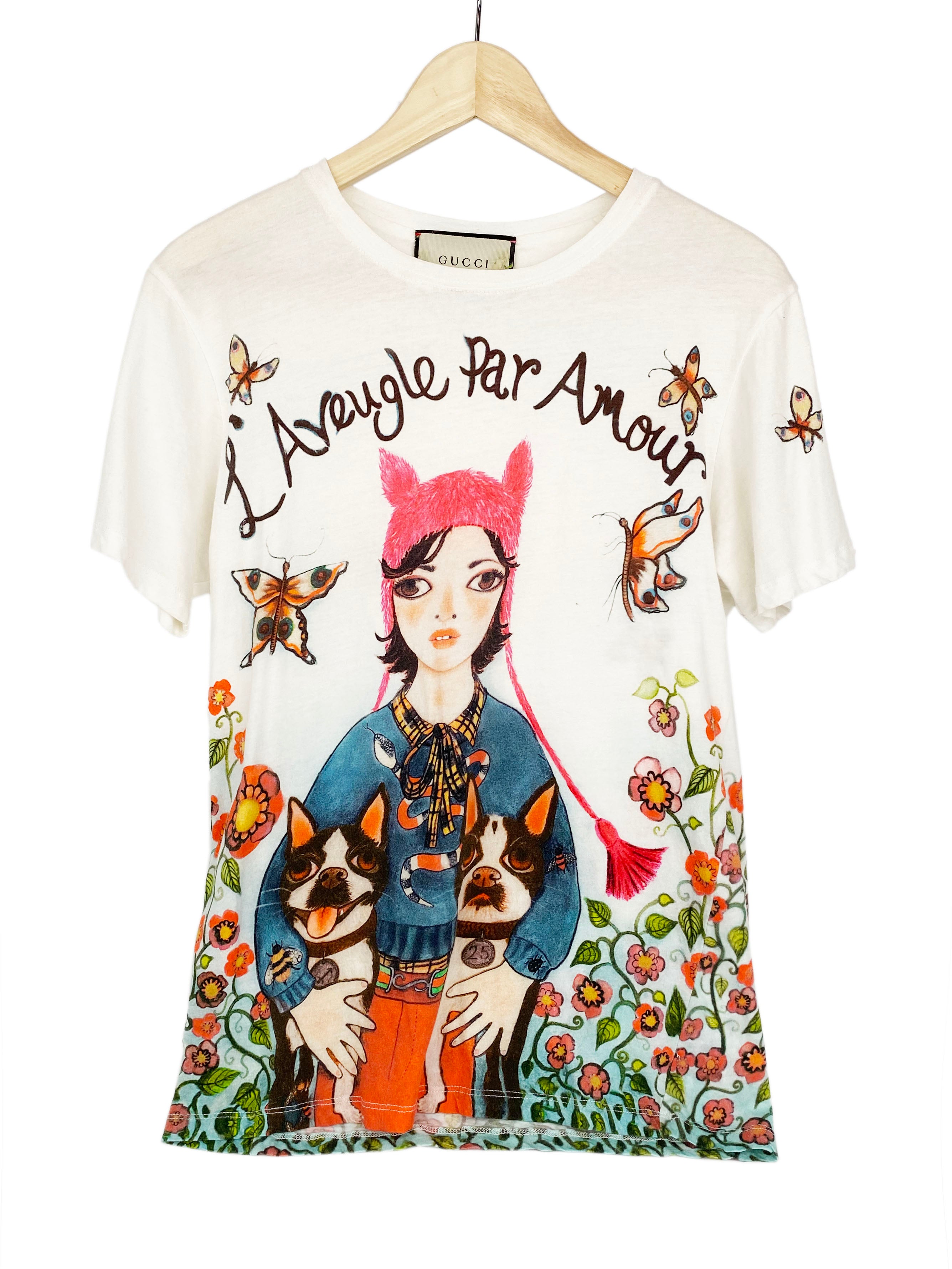 Gucci l'Aveugle Par Amour T-Shirt XS – Votre Luxe