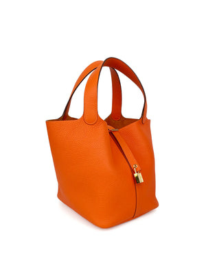 hermes picotin orange