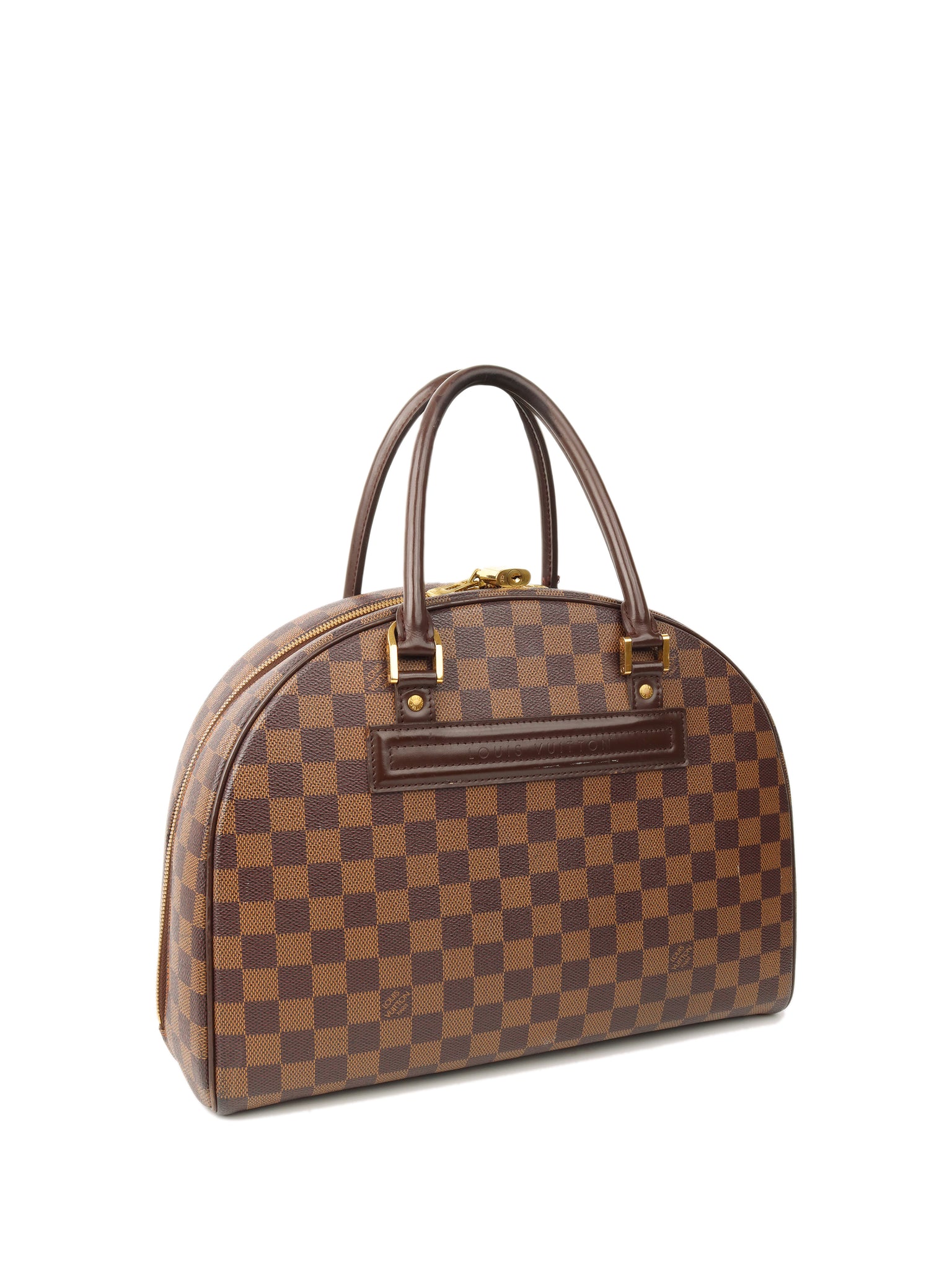 LOUIS VUITTON Damier Ebene Nolita Bag + FREE Twilly Scarf