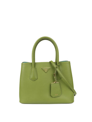 Prada Green Medium Double Bag – Votre Luxe